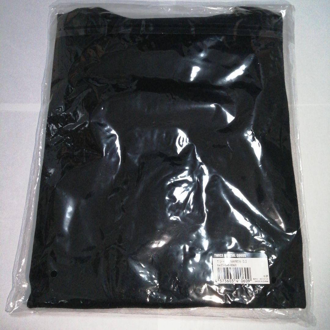 TWICE THIS IS FOR popup Tシャツ BLACK L ナヨン