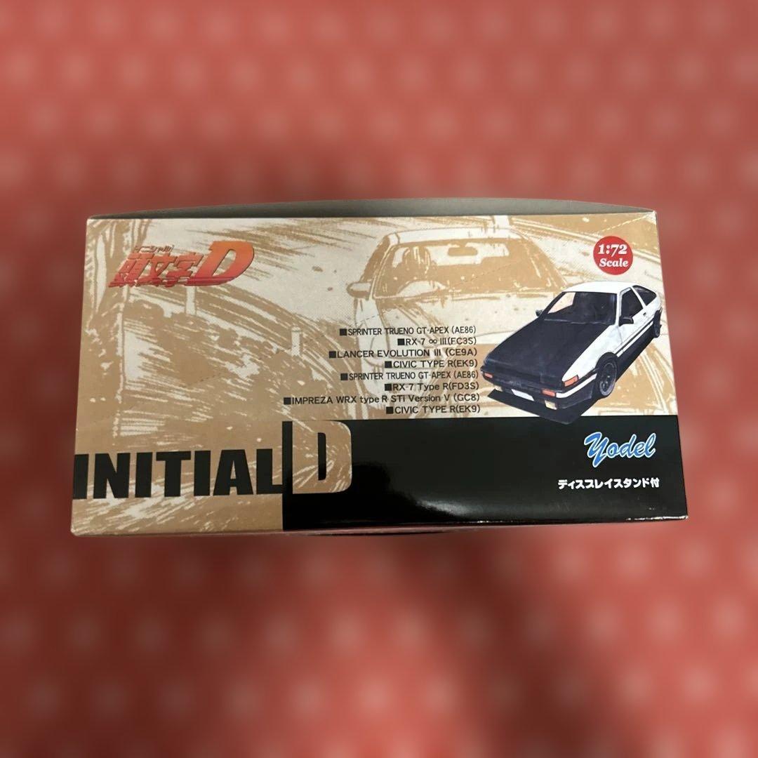 576 ヨーデル　リアルエックス　頭文字D AE86 ミニカー