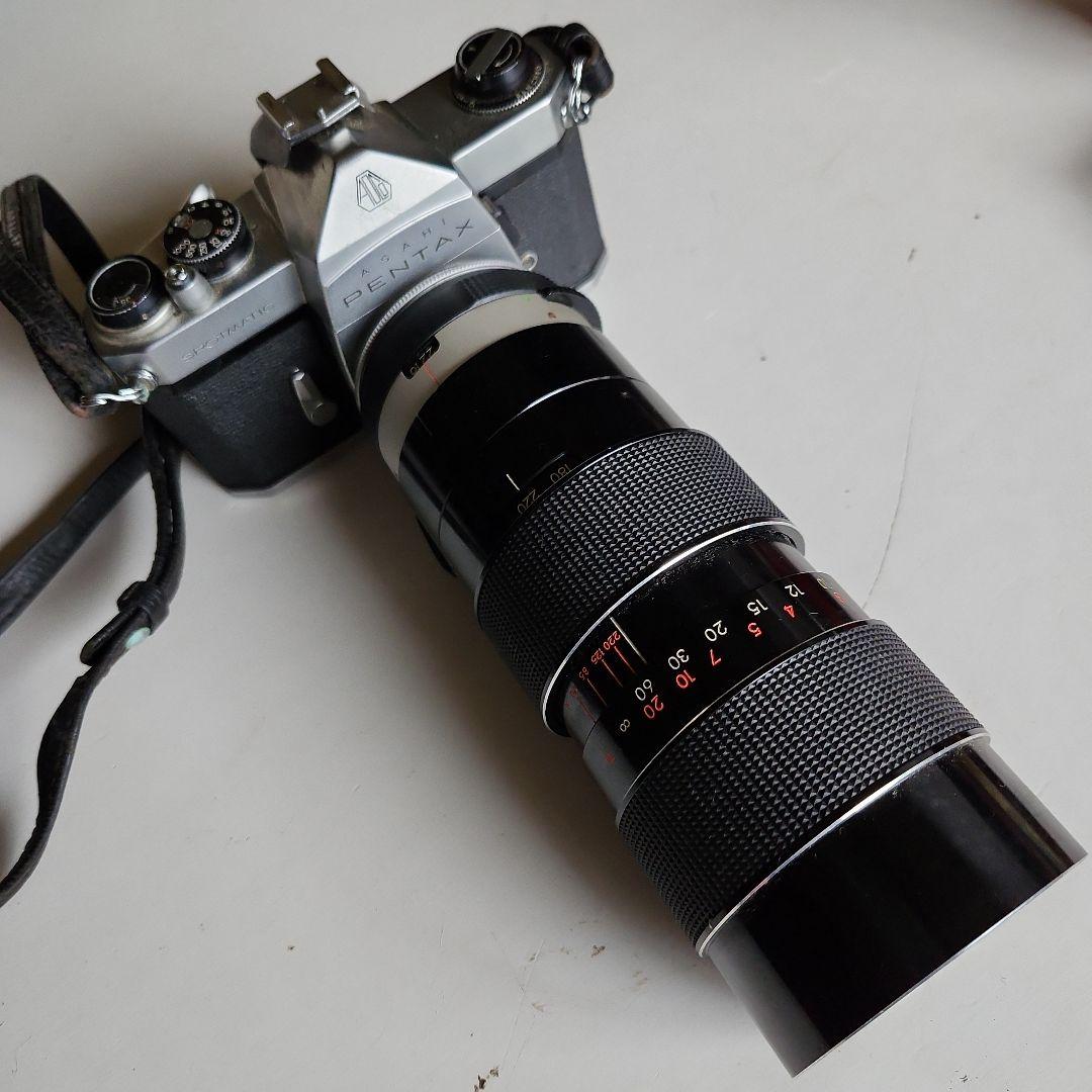 フィルムカメラ PENTAX K200M + KIRON 200mm F3.5