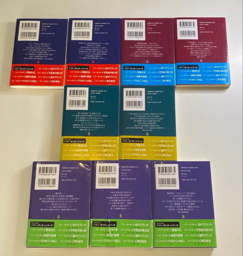 ハリー・ポッター文庫全19巻セット(箱入り)