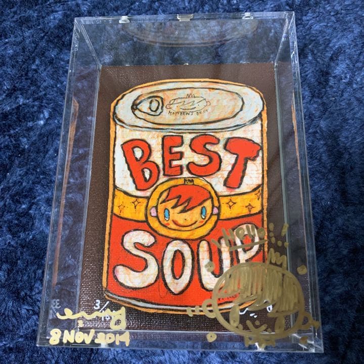 アリカワコウヘイ　ジクレー　直筆イラストとサイン