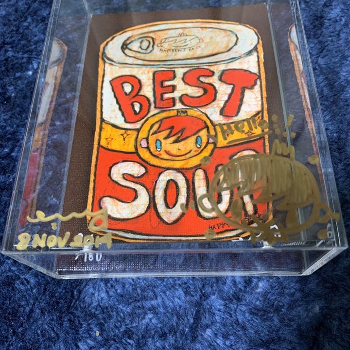 アリカワコウヘイ　ジクレー　直筆イラストとサイン