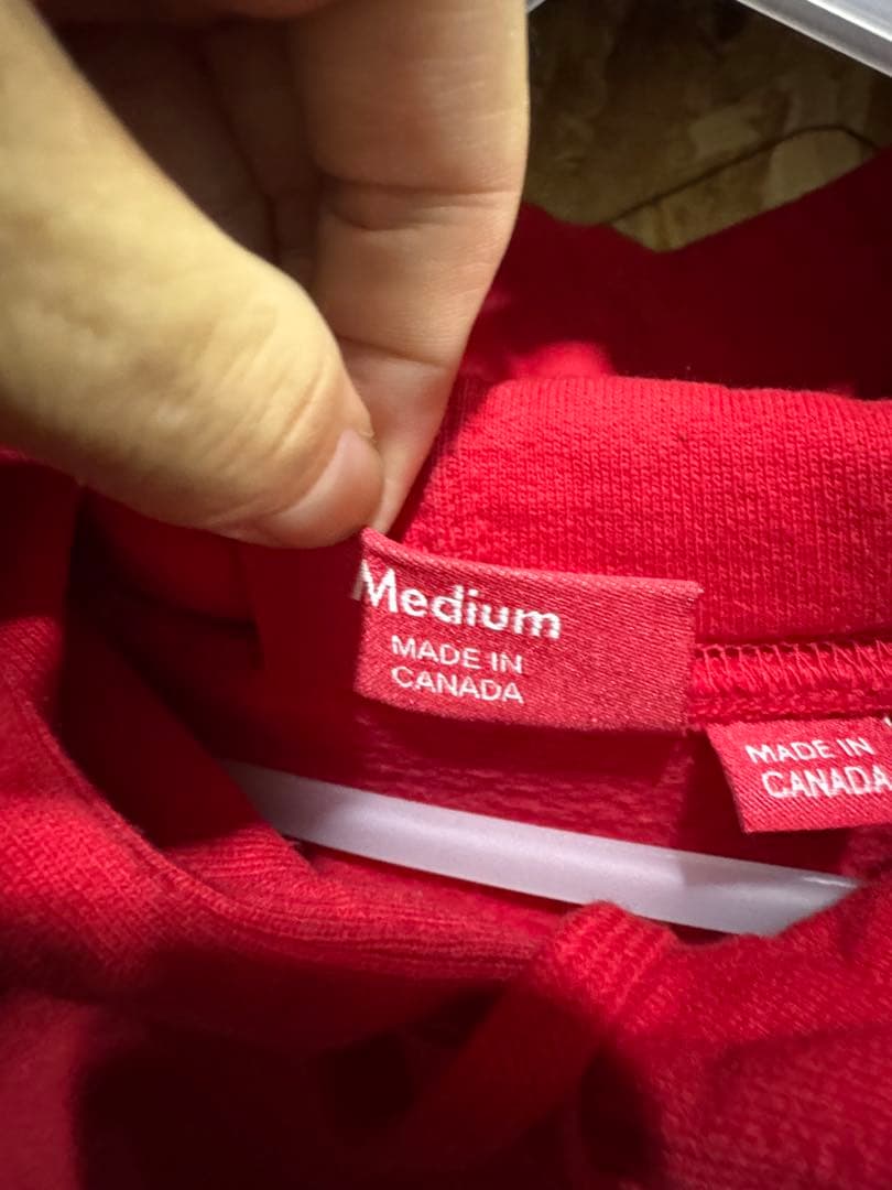 supreme 男たちの挽歌 The killer パーカー M 赤 正規品