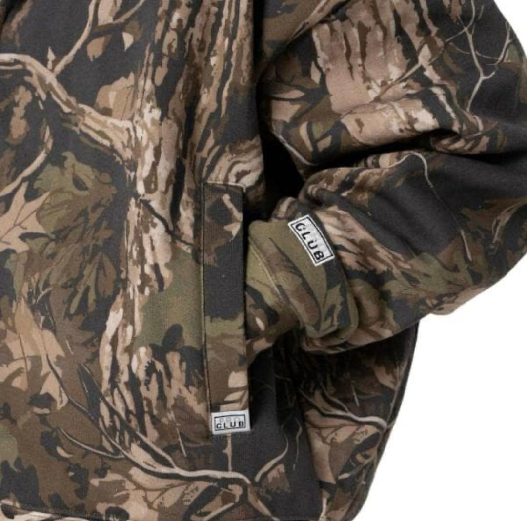 期間限定セール　PRO CLUB カモフラージュ フード付きパーカー