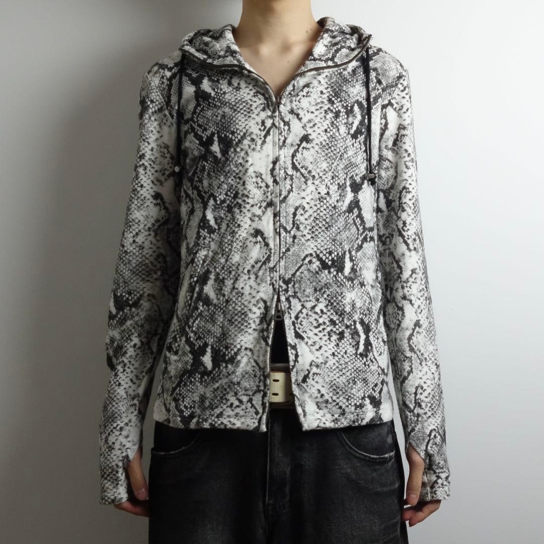 トップス 00s CIVARIZE Python Zip-up Hoodie vkei