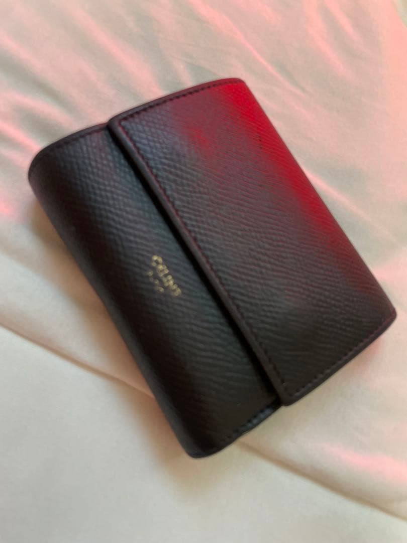 【美品】セリーヌ三つ折り財布 箱付き