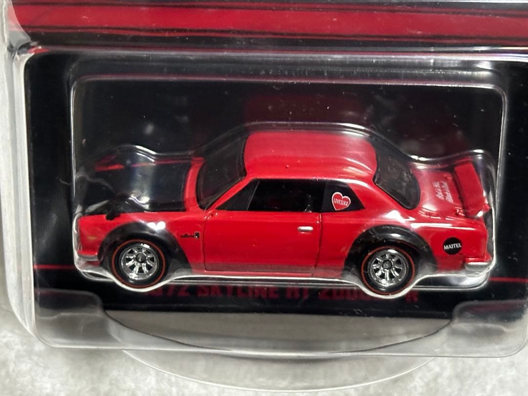 ホットウィール 1972 SKYLINE HT 2000GTR 左向き