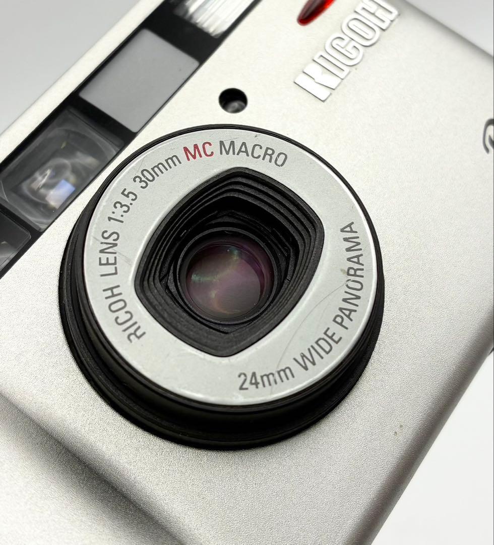 【動作品 美品】RICOH R1s フィルムカメラ ケース付き 一部ワケアリ