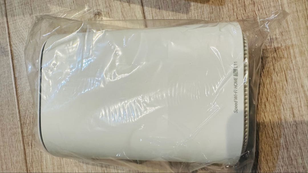 【新品未使用】Speed Wi-Fi  5G L11 ホワイト