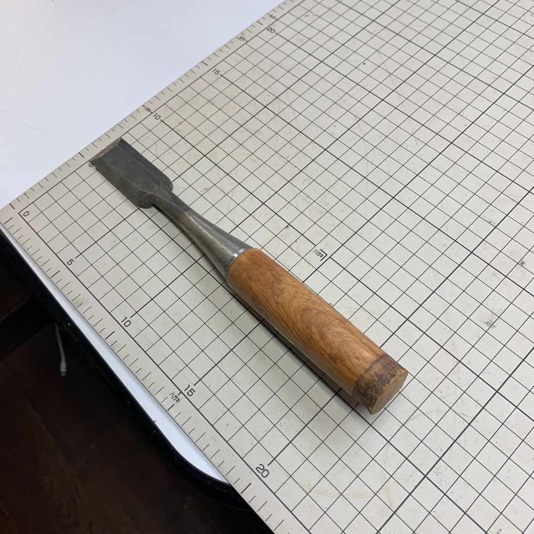 アンティーク平ノミ04中古の大工用品