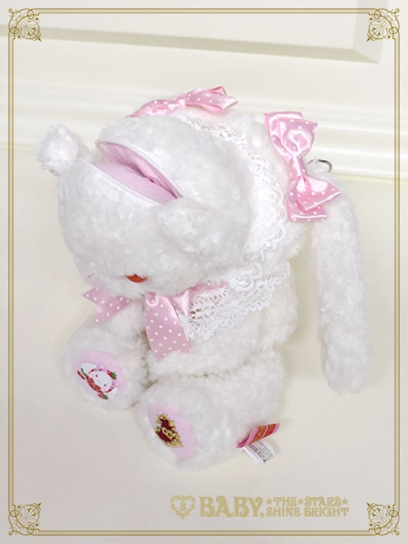 いちごになりたいうさくみゃちゃんポシェット