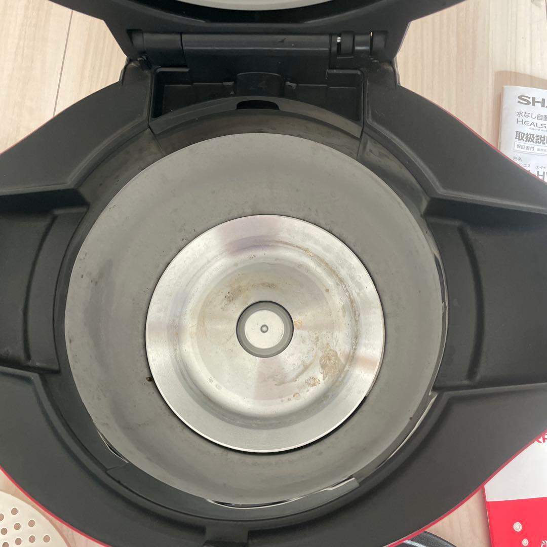 ⭐︎光さん専用⭐︎SHARP HEALSIO 電気圧力鍋 2.4L レッド