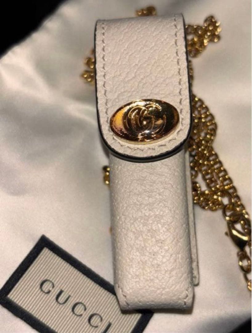 グッチ　リップケース　ストラップ
