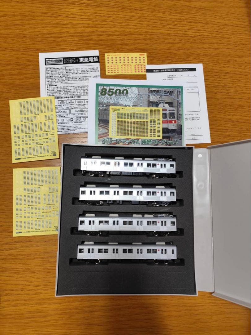 東急8500系 田園都市線 4両編成基本セット（動力付き）品番4136