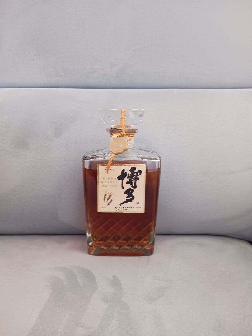 【未開封】博多ウイスキー700ml 43% 限定ボトル　【訳あり】