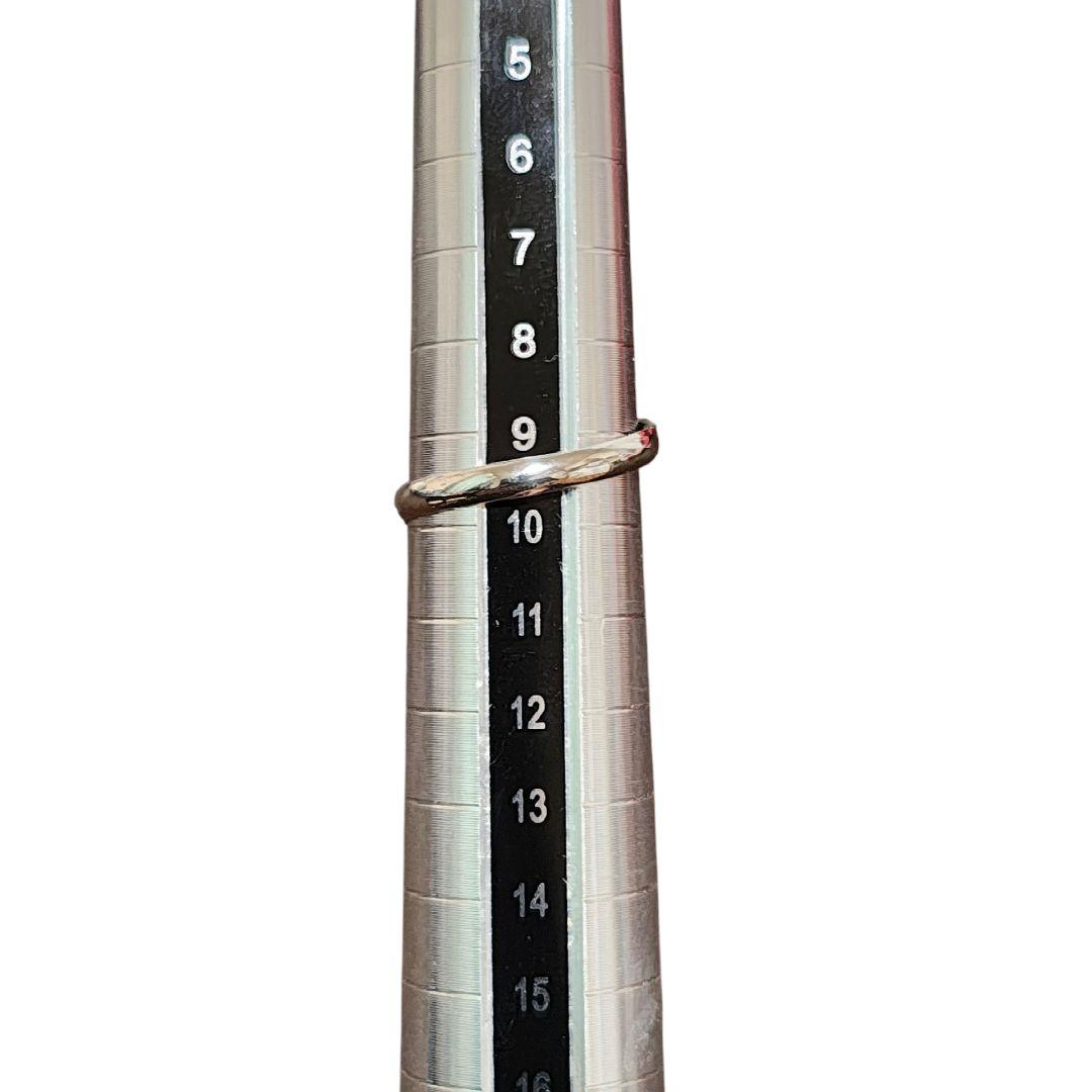 K18/925S刻印　スター/ハートリング　9号