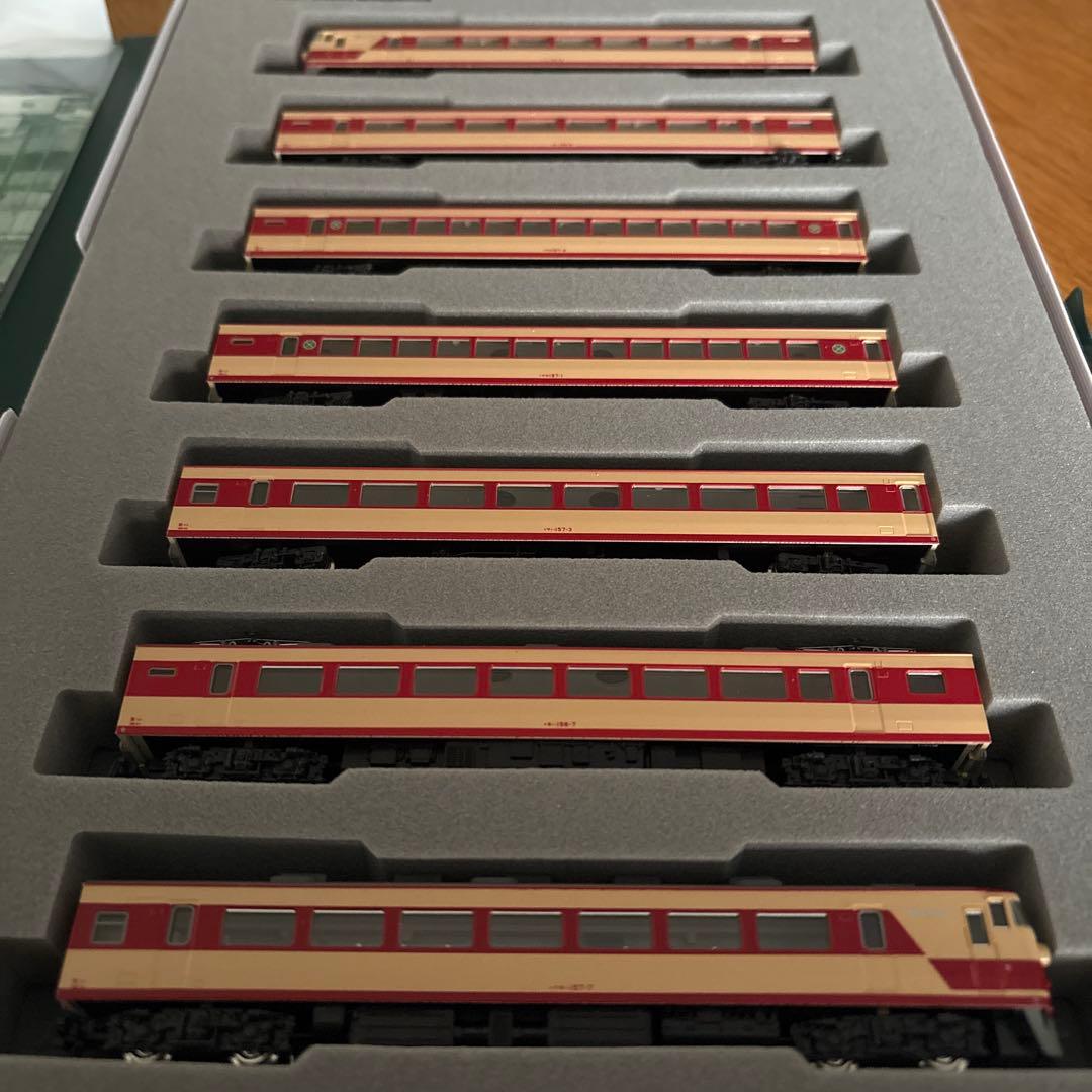 【希少】KATO 10-393 157系あまぎ 7両基本⑨付属品未使用未開封