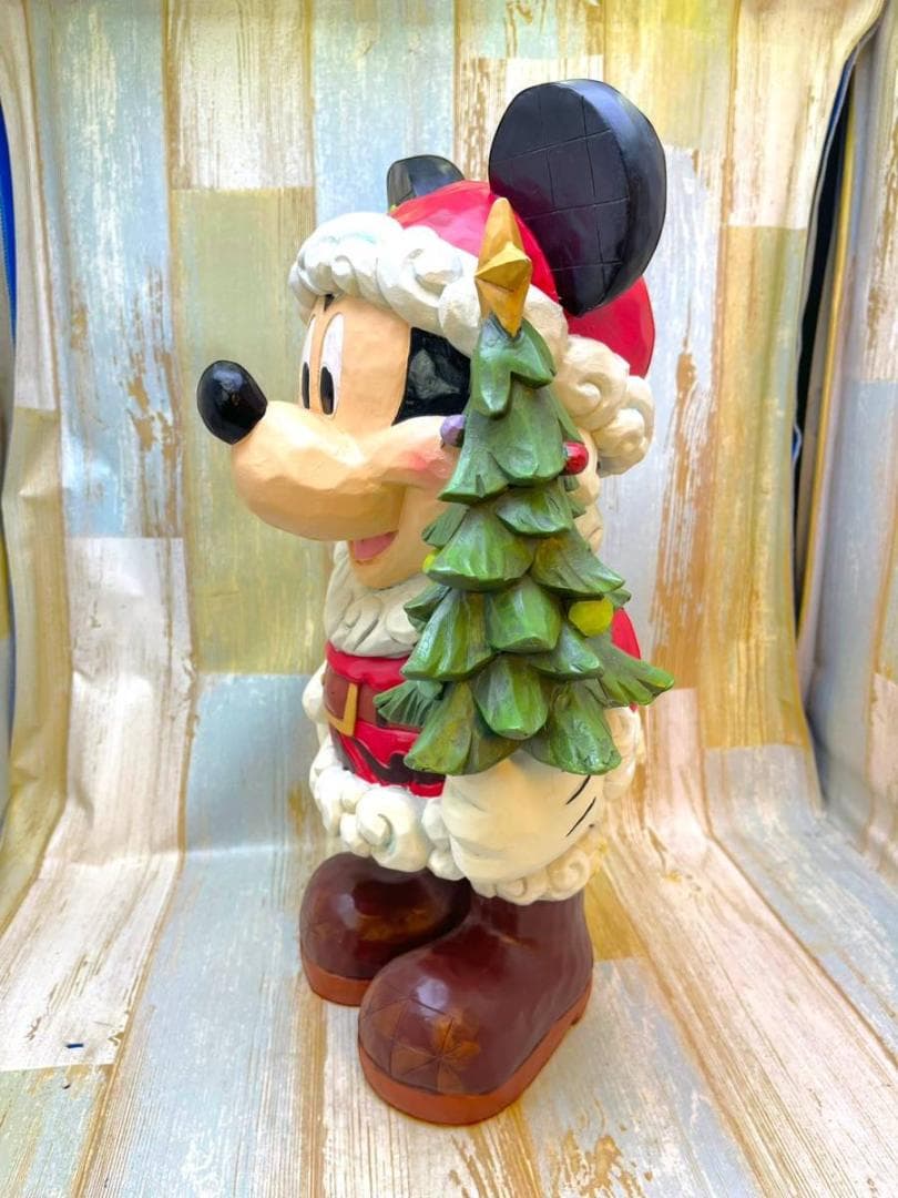 ミッキーマウス サンタミッキー クリスマス ビッグフィギュア★エネスコ