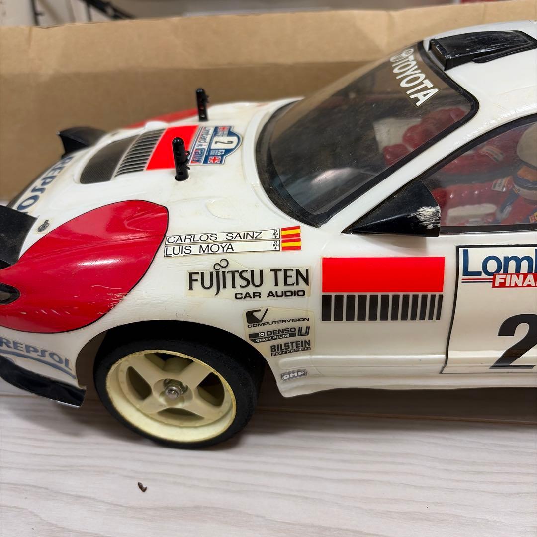 タミヤ 1/10【 トヨタ・セリカ GT-FOUR 電動RC四輪駆動ラリーカー