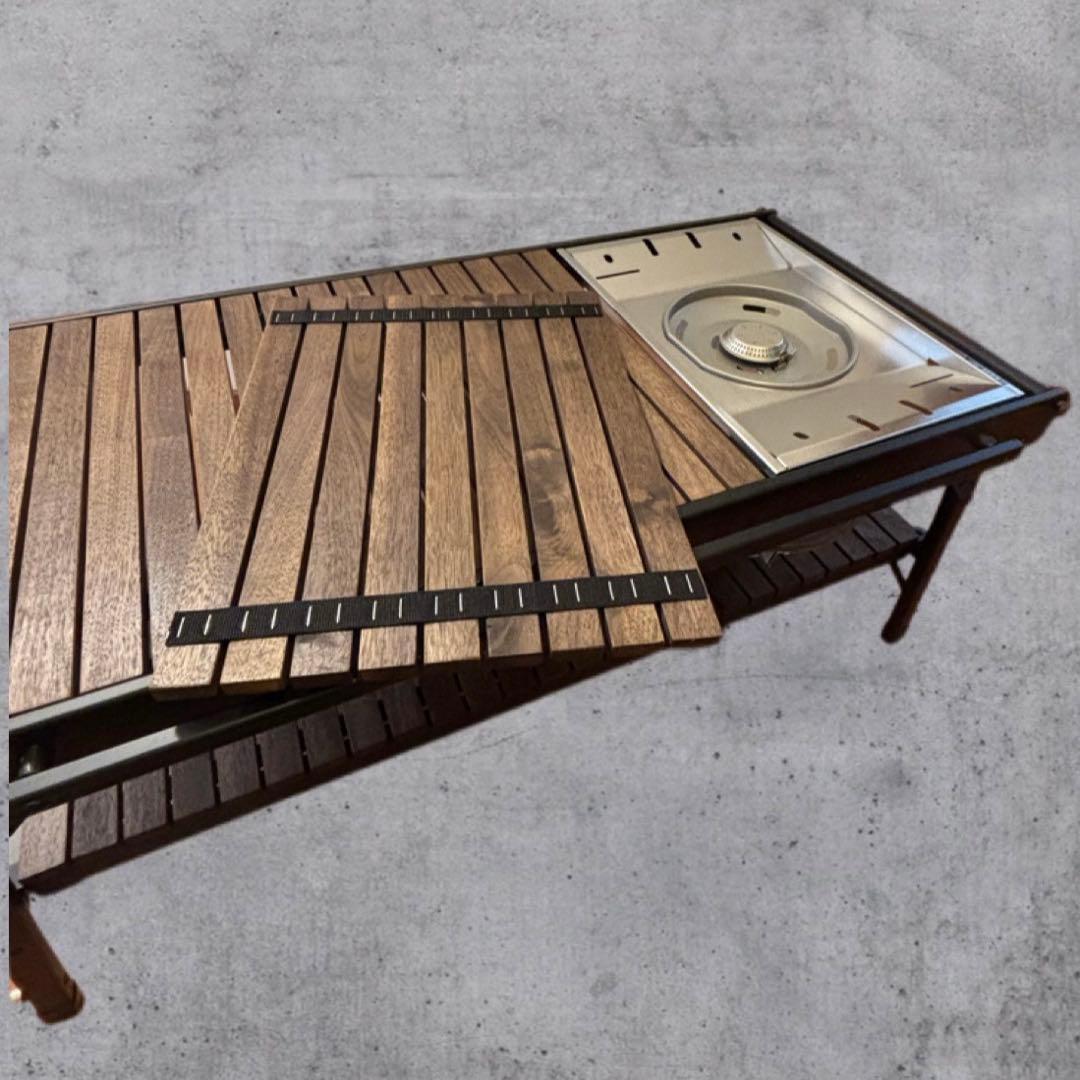 【最終値下】ラーテルワークスウッドパネルテーブル用　ウォールナット天板 3枚