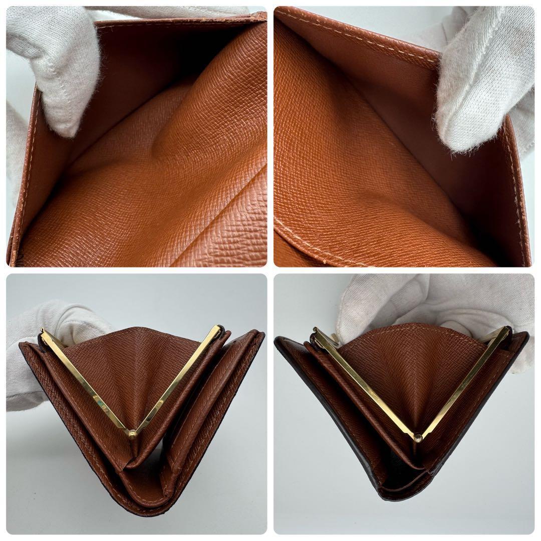 美品✨️ルイヴィトン　モノグラム　ヴィエノワ　二つ折り財布　折り財布　財布