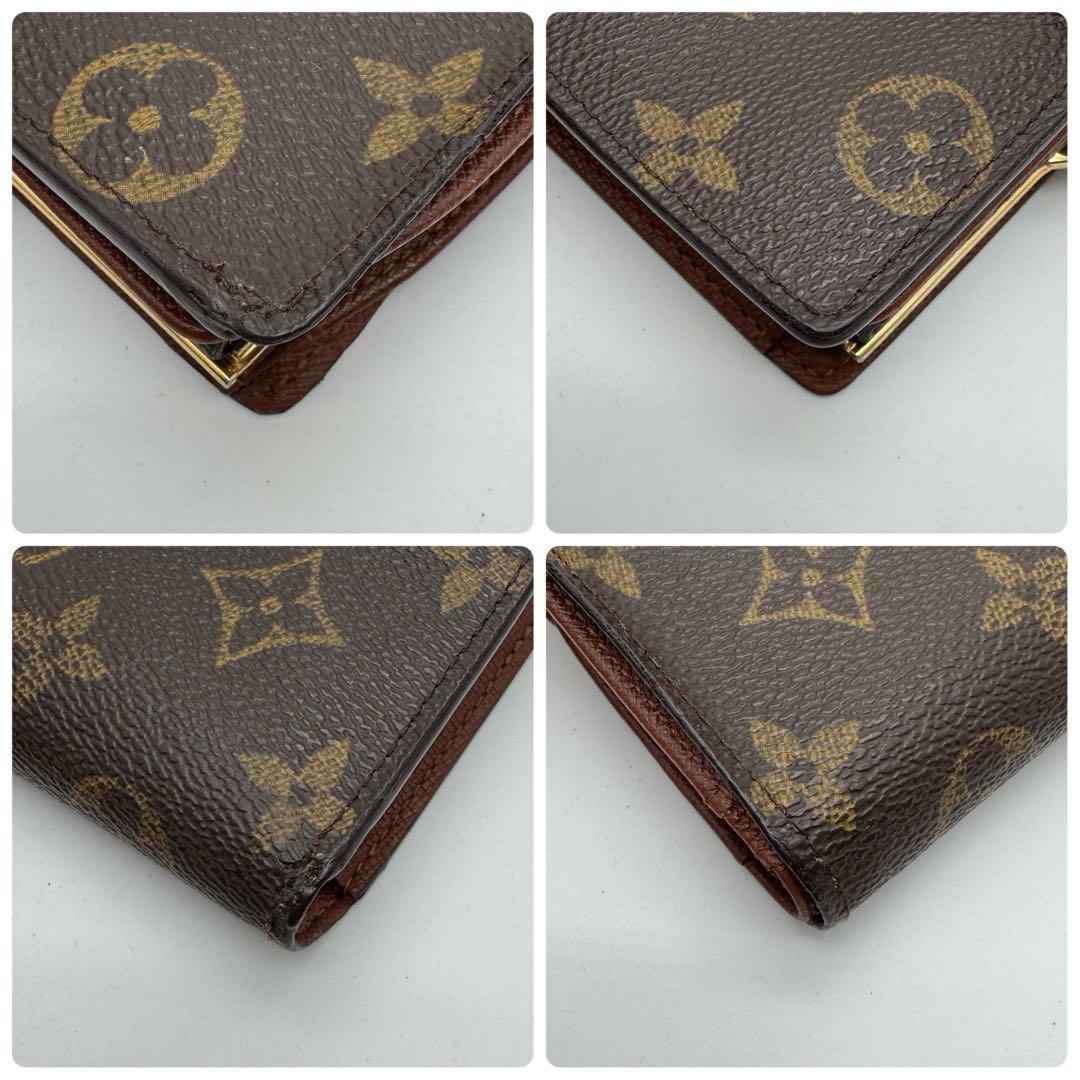 美品✨️ルイヴィトン　モノグラム　ヴィエノワ　二つ折り財布　折り財布　財布