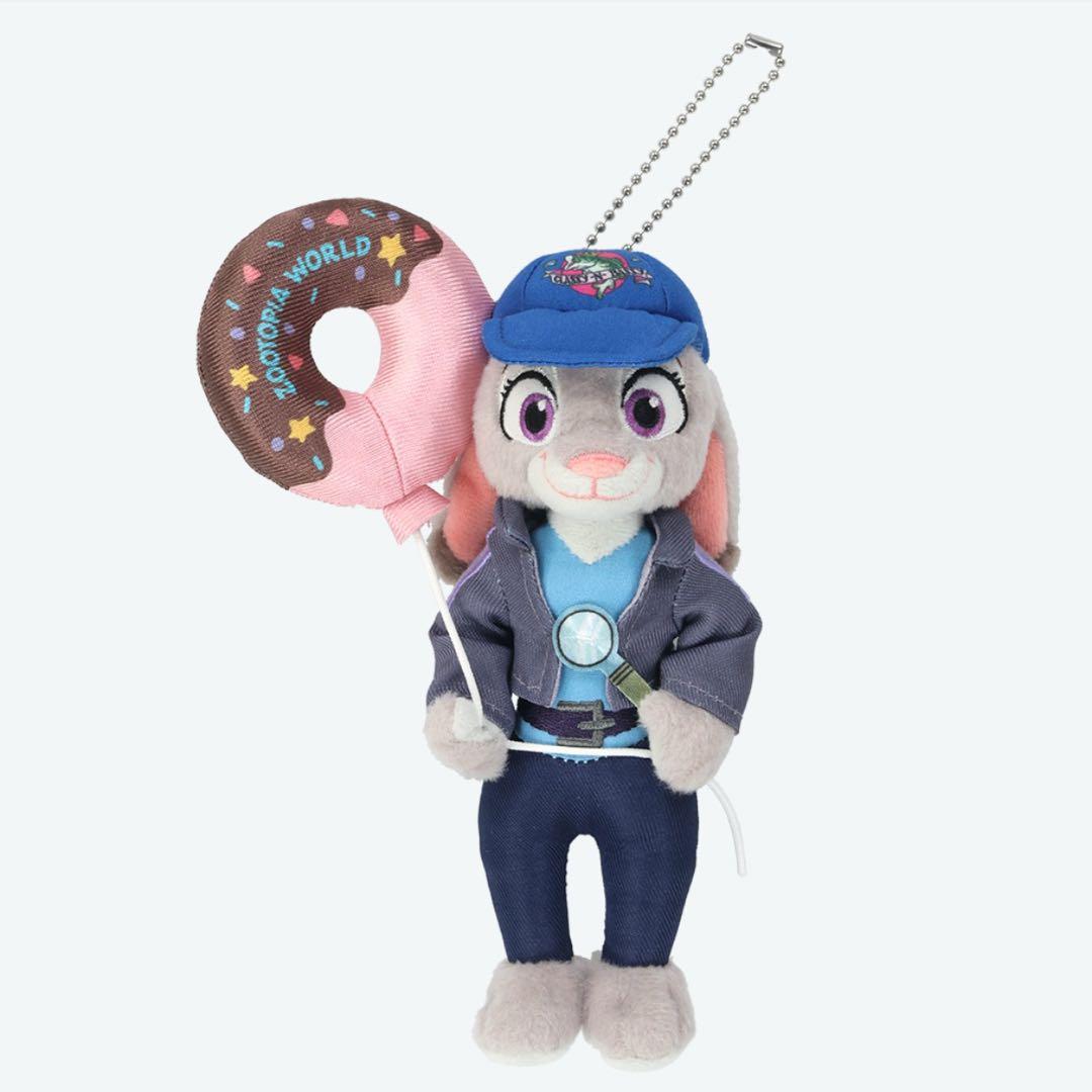 ニック ジュディ ぬいバ ズートピア ZOOTOPIA キーホルダー 2点セット