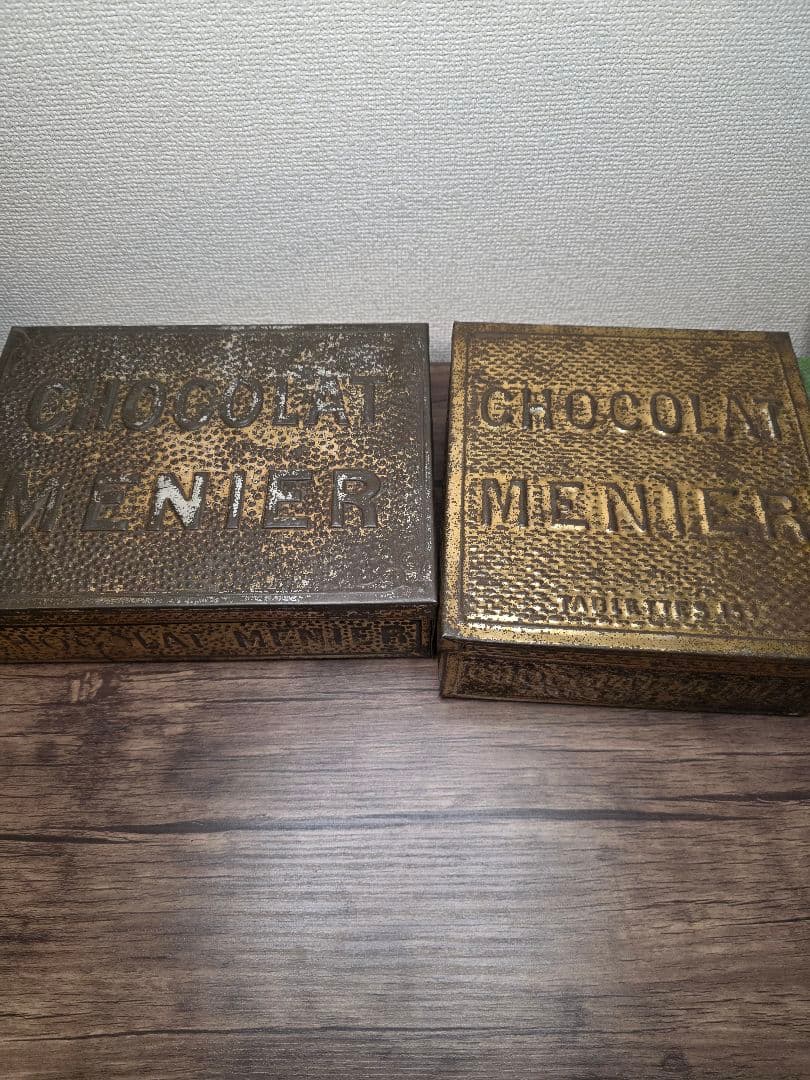 chocolat mentor ショコラムニエ　アンティーク　フランス　缶