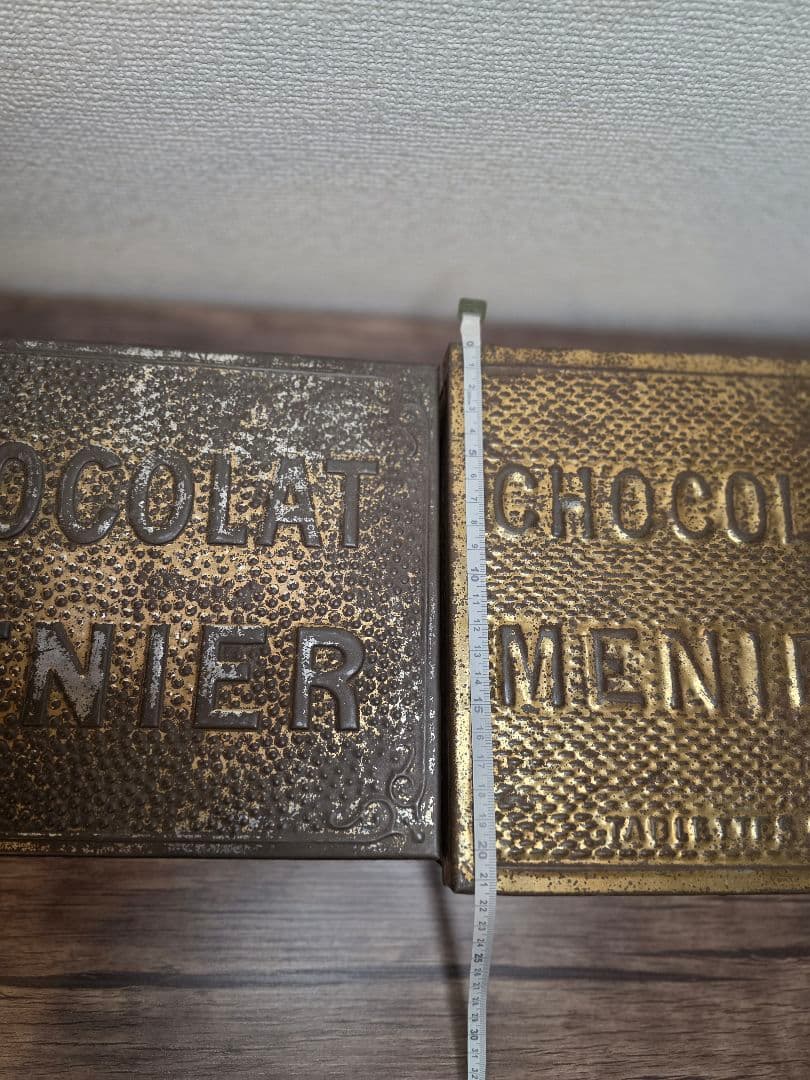 chocolat mentor ショコラムニエ　アンティーク　フランス　缶