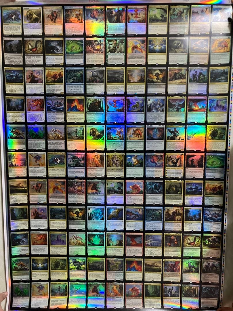 イコリア　foil アンカットシート　mtg