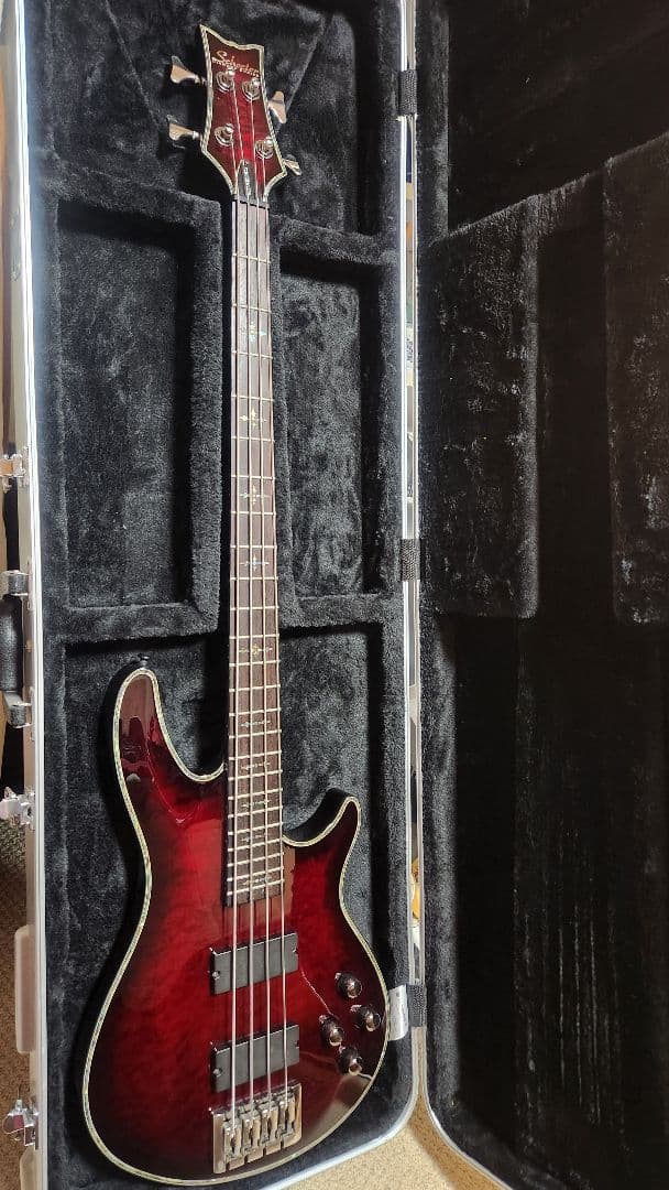 SCHECTER AD-C-4-HR Hellraser Bass★ハードケース