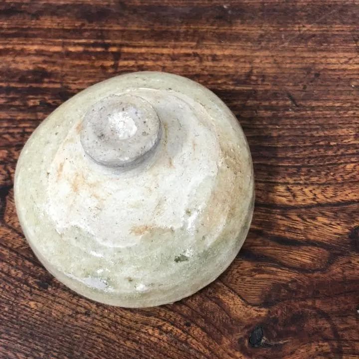 ◆137◆　江戸時代　古黄瀬戸盃　骨董品　発掘品　ぐい吞み