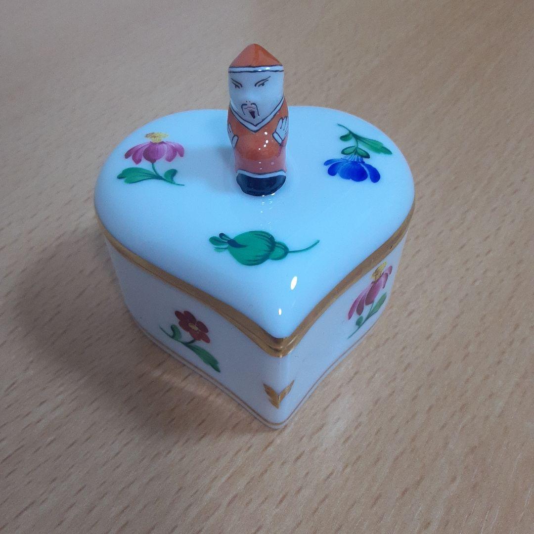 ヘレンド＿小物入れ［HEREND HVNGARY HANDPAINTED］