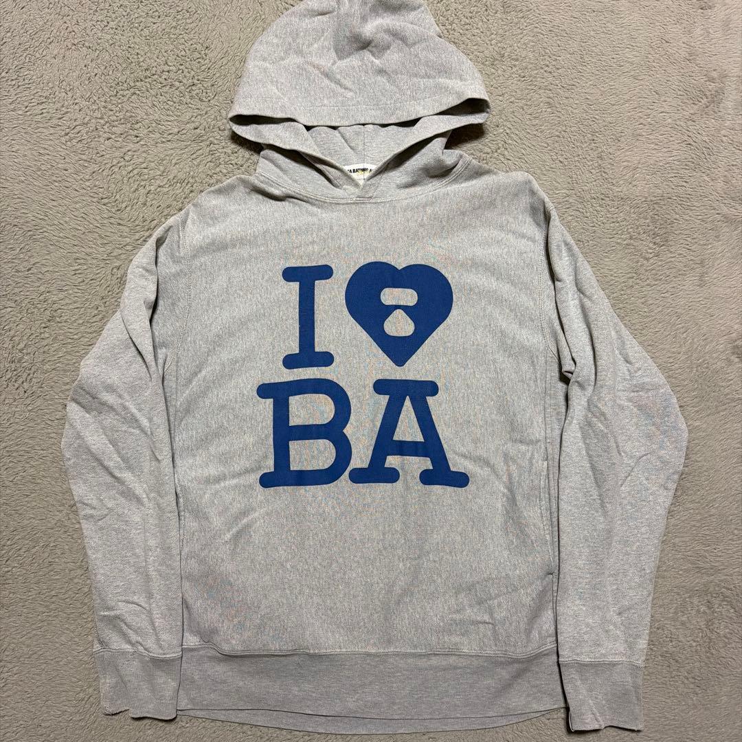 A BATHING APE BAPE l LOVE BABY MILO パーカー
