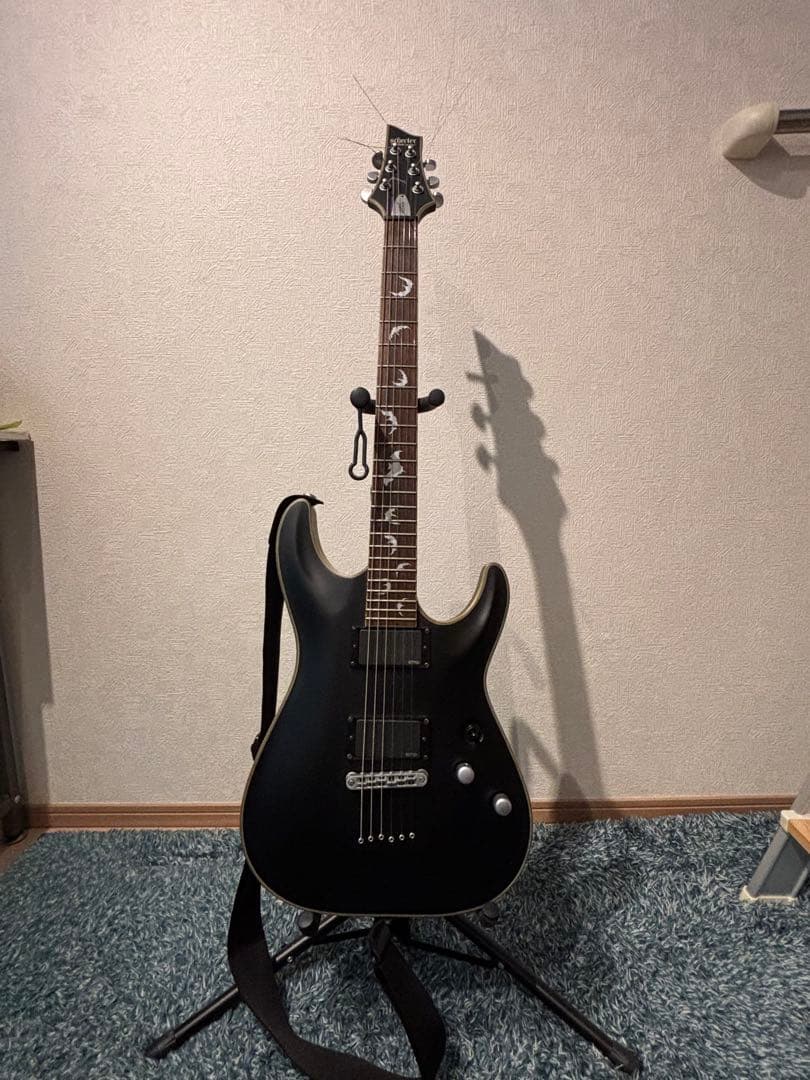 ギター SCHECTER DMIEN PLATINUM-6 SBK