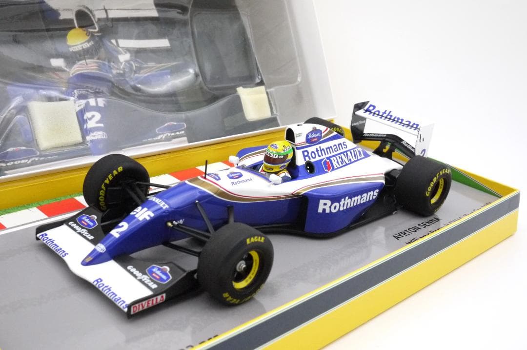 タイプピー1/18 ウィリアムズ FW16 ポールリカール A.セナ