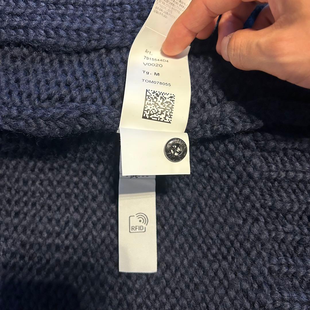 トップス Stone  Hooded Knit Cardigan 23AW M