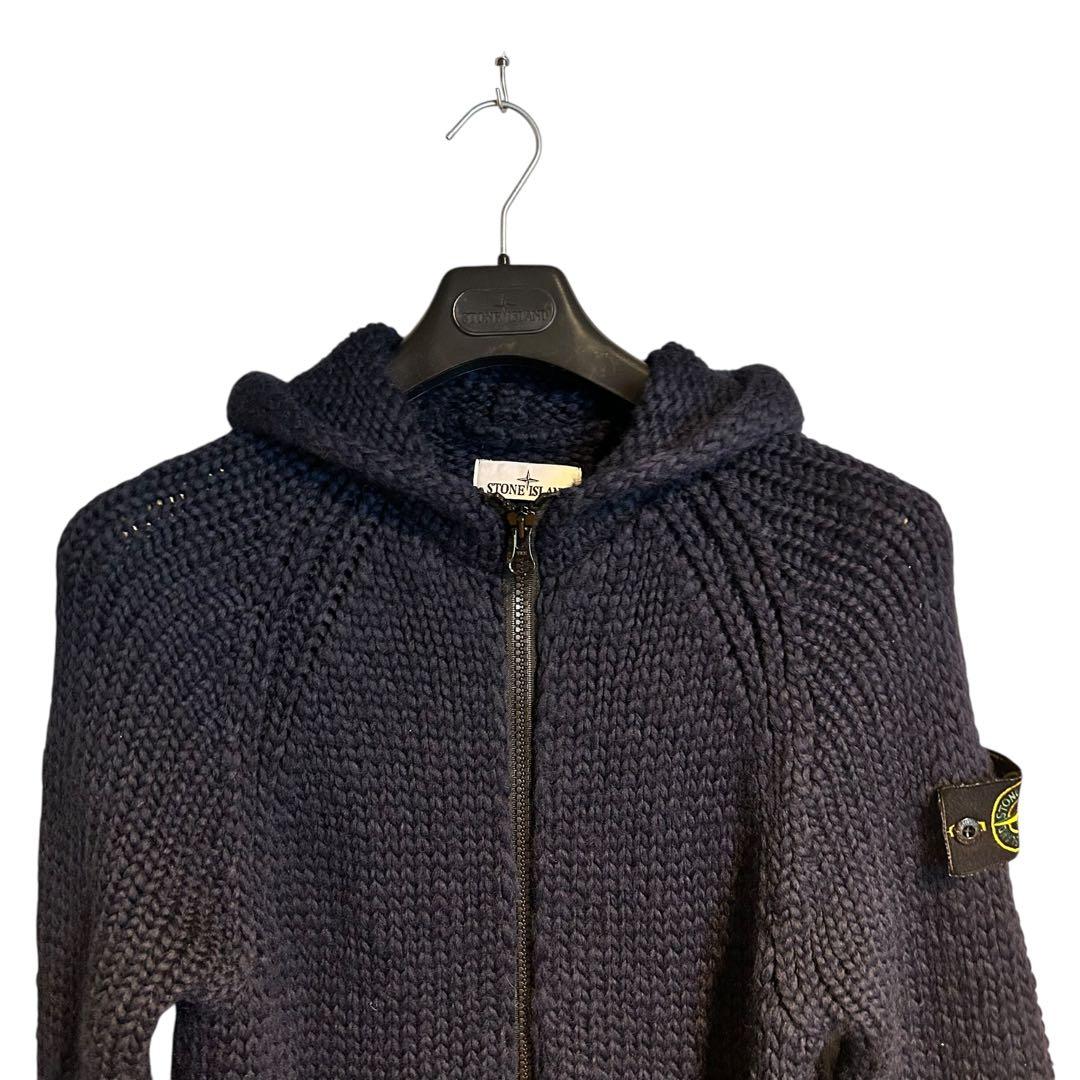 トップス Stone  Hooded Knit Cardigan 23AW M