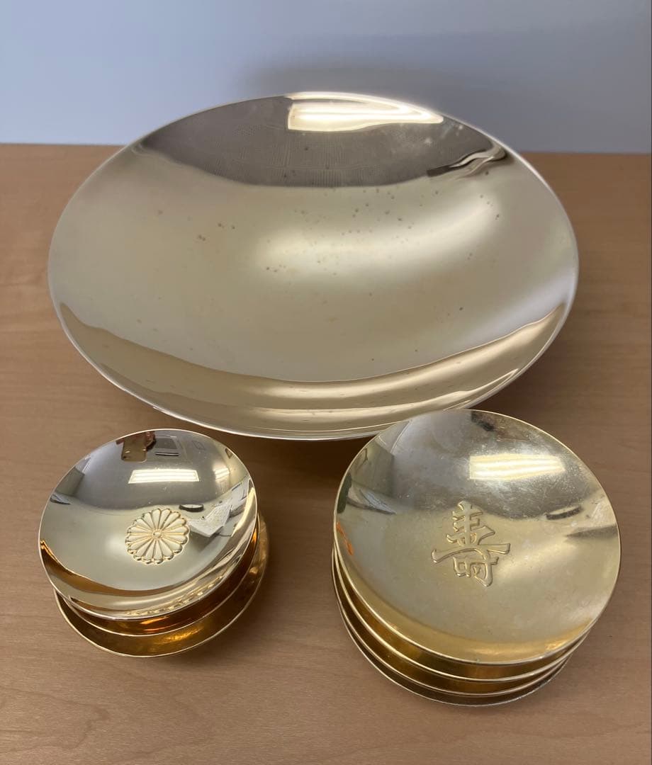 【純金24K】金杯 8個セット 総量910g 金量 約9.1g