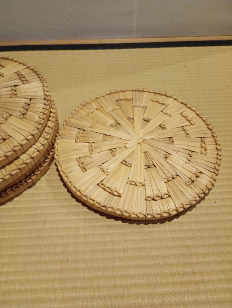【茶事道具】円座　5客組②　その他969