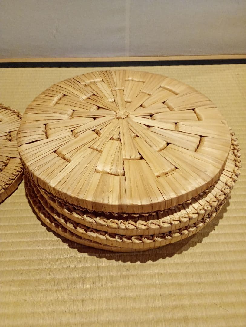 【茶事道具】円座　5客組②　その他969