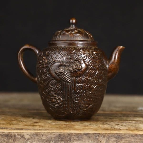 銅 細工 茶道具 急須 徳利 工芸品 美術品 置物