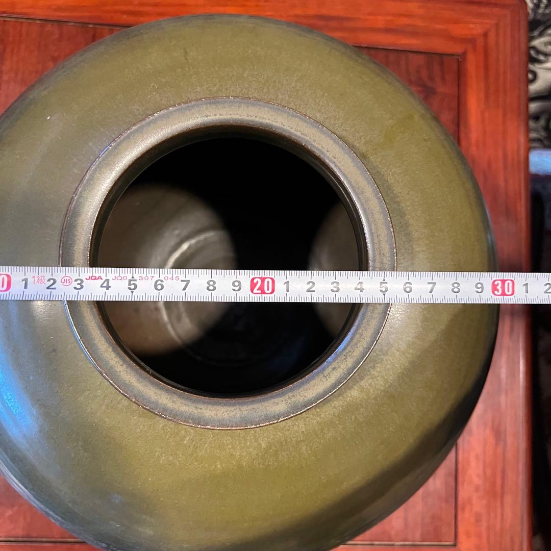 荒木幹二郎　苗代川　薩摩焼 壺　花器Traditional Japanese