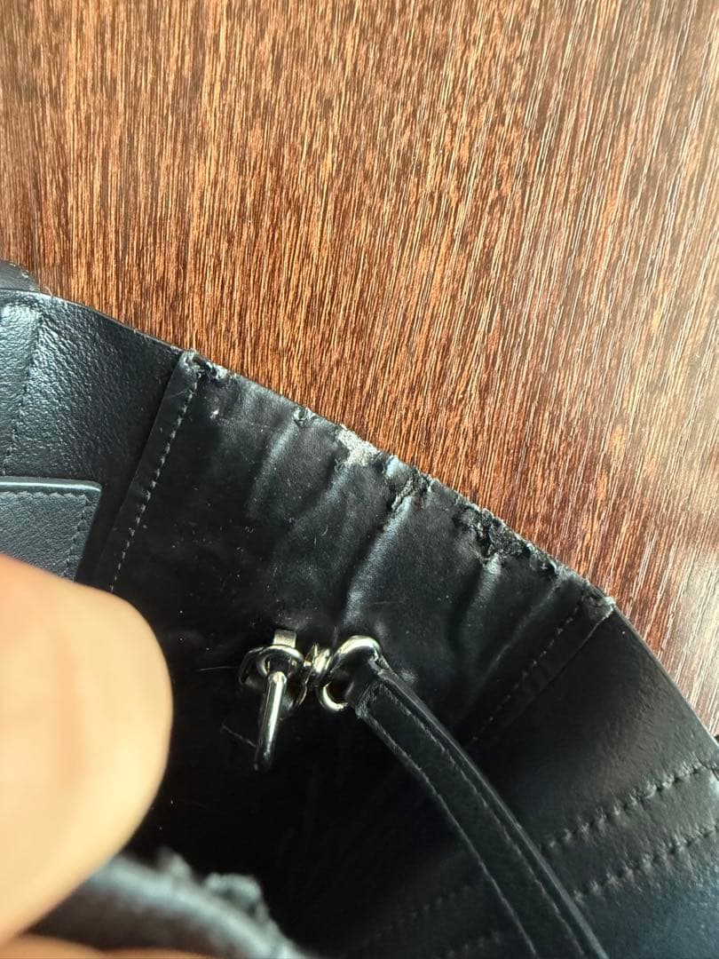 【正規品】BALENCIAGA レザートートバッグ ショルダーストラップ付