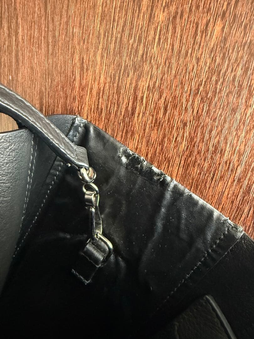 【正規品】BALENCIAGA レザートートバッグ ショルダーストラップ付