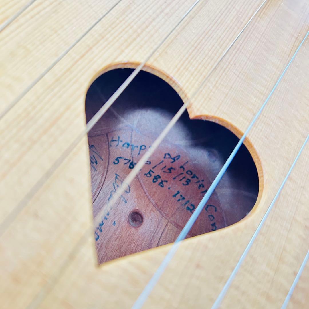 【極美品】HARPS OF LORIEN キンダーハープ ハート ライアー