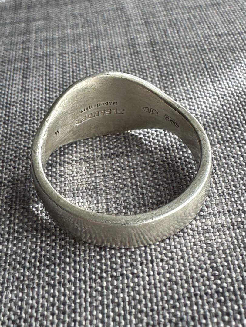 ダ*キ様 【JIL SANDER】シルバー Hallmark リング