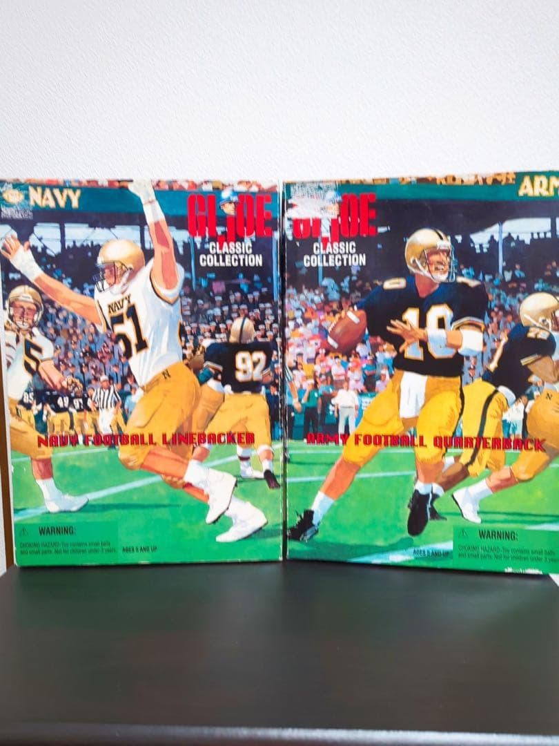 ★絶版！2体セット☆1/6 GIジョー NAVYアメフト 12インチKenner