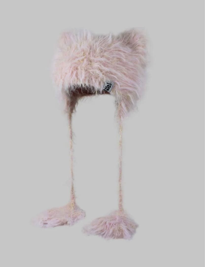 帽子 jiljil STRAWBERRY STAR CAT BEANIE