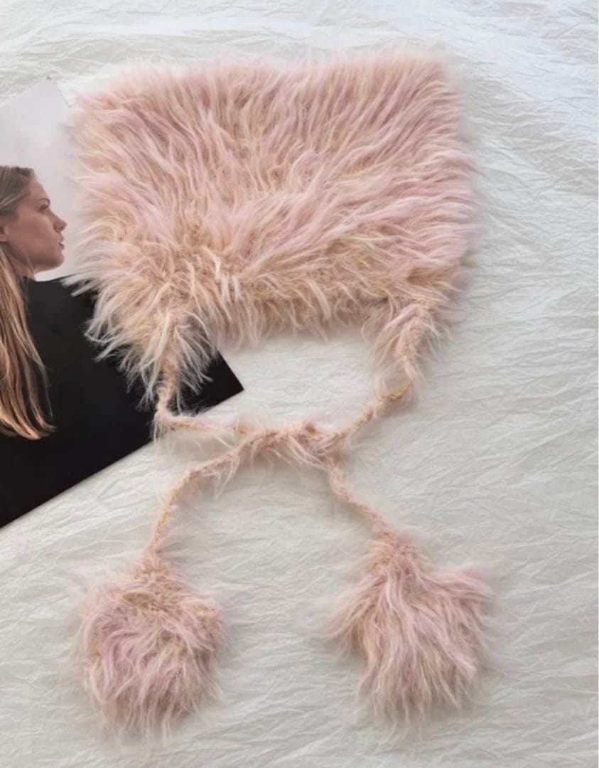 帽子 jiljil STRAWBERRY STAR CAT BEANIE